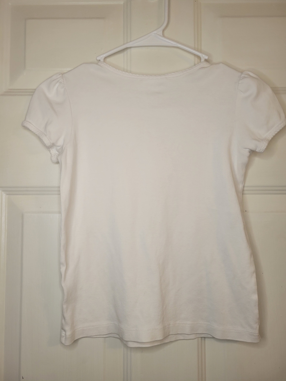 Hannah Andersson Classic White Puff Sleeve Tee - Picture 4 of 6